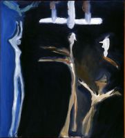 1988 17  jasons traum  acryl a. leinwand  90 x cm