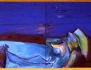 1989 03 jasons ende  acryl a. leinwand  180 x 100 cm